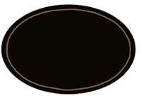 Blank Chalkboard Small Bursts (50) 5" x 3.35"
