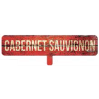 Varietal Bottle Insert - Cabernet Sauv ?" x ?"