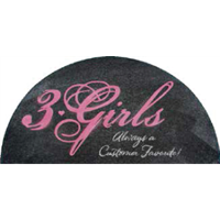 Half Barrel - 3 Girls 18" x 12.3"