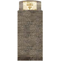 36" Jewelry End Cap - Pashmina 36" x 87.3"