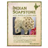 Indian Soapstone Small Easel 8.5" x 11"