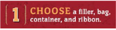1 - Choose a filler, bag 48" x 11.5"