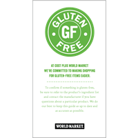 Gluten Free Brochure ?" x ?"