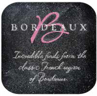 10" Blk Stk Magnet - Bordeaux (2) 10" x 10"