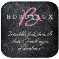 10" Blk Stk Magnet - Bordeaux (2) 10" x 10"