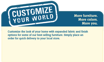 Customize Your World Kiosk Topper ?" x ?"