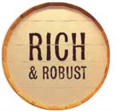 Barrel Flavor Profile - Rich & Robust ?" round